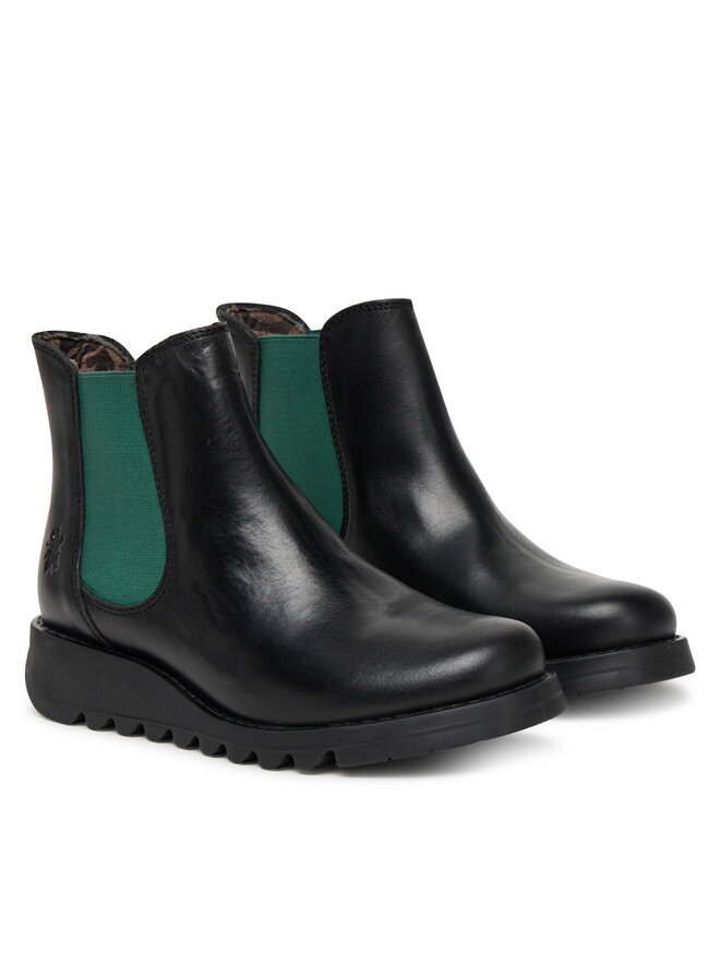 Fly London Gležnjarji Chelsea Fly London Salvfly P143195102 Črna