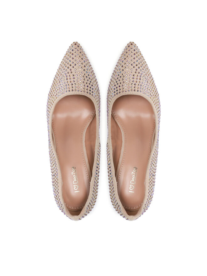 DeeZee Pantofi cu toc subțire DeeZee KL-92831-825 Bej