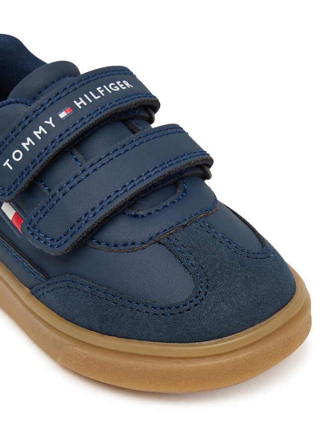 Tommy Hilfiger Sneakers Tommy Hilfiger Low Cut Velcro Sneaker T1X9-35219-1269 M Dunkelblau