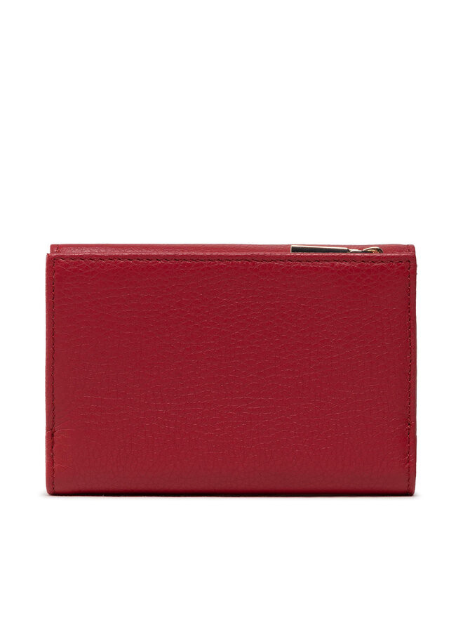 Coccinelle Голям дамски портфейл Coccinelle MW5 Metallic Soft E2 MW5 11 66 01 Червен