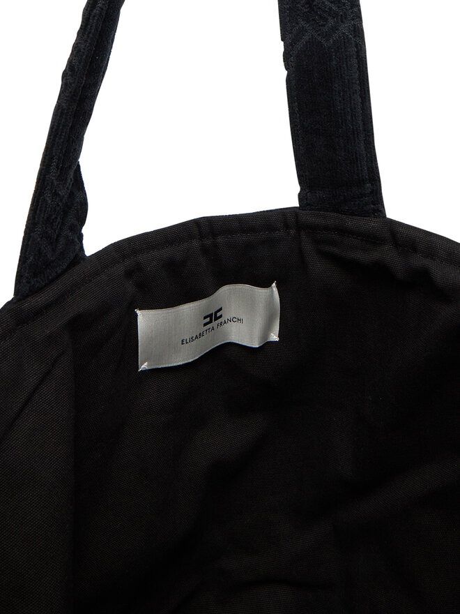 Elisabetta Franchi Geantă Elisabetta Franchi BS42F51E2 110 Negru