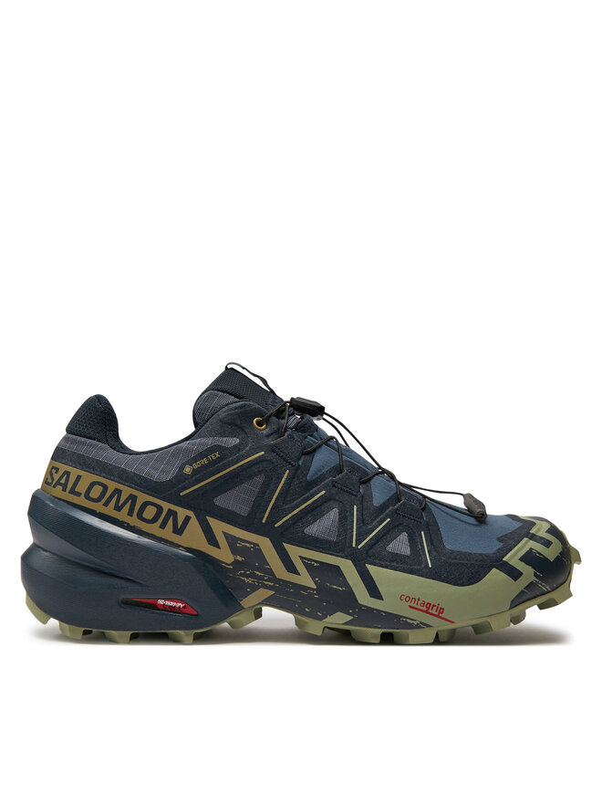 Salomon Pantofi pentru alergare Salomon Speedcross 6 Gore-Tex L47465500 Bleumarin
