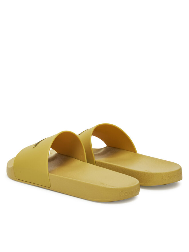 Calvin Klein Nazouváky Calvin Klein Pool Slide Rubber HM0HM00455 Zelená
