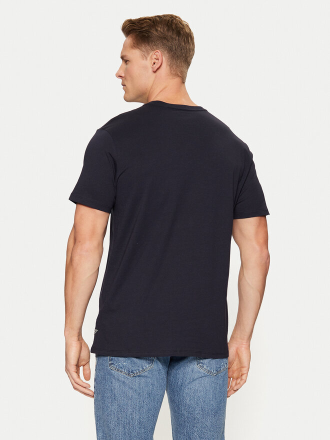 Guess Guess T-Shirt M5RI49 K9RM1 Dunkelblau Regular Fit