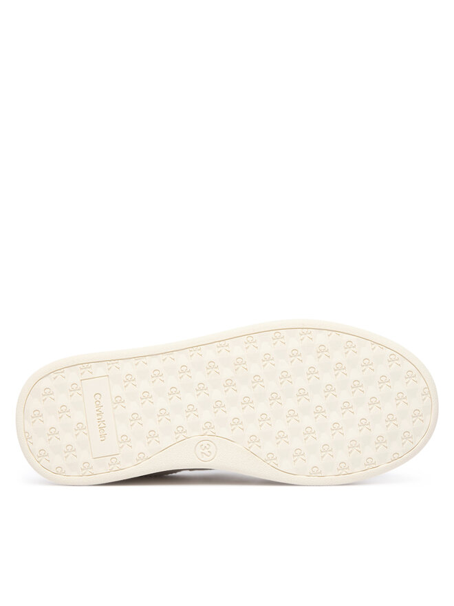 Calvin Klein Sneakers Calvin Klein Low Cut Velcro Sneaker V1A9-83382-1355 S Weiß