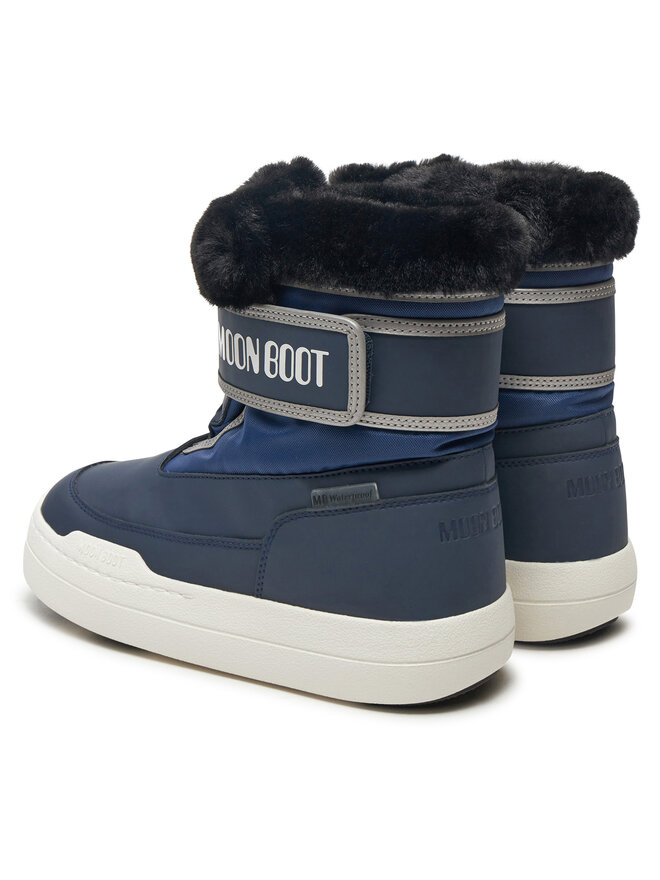 Moon Boot Cizme de zăpadă Moon Boot Junior Park Strap 80D3440030 Bleumarin
