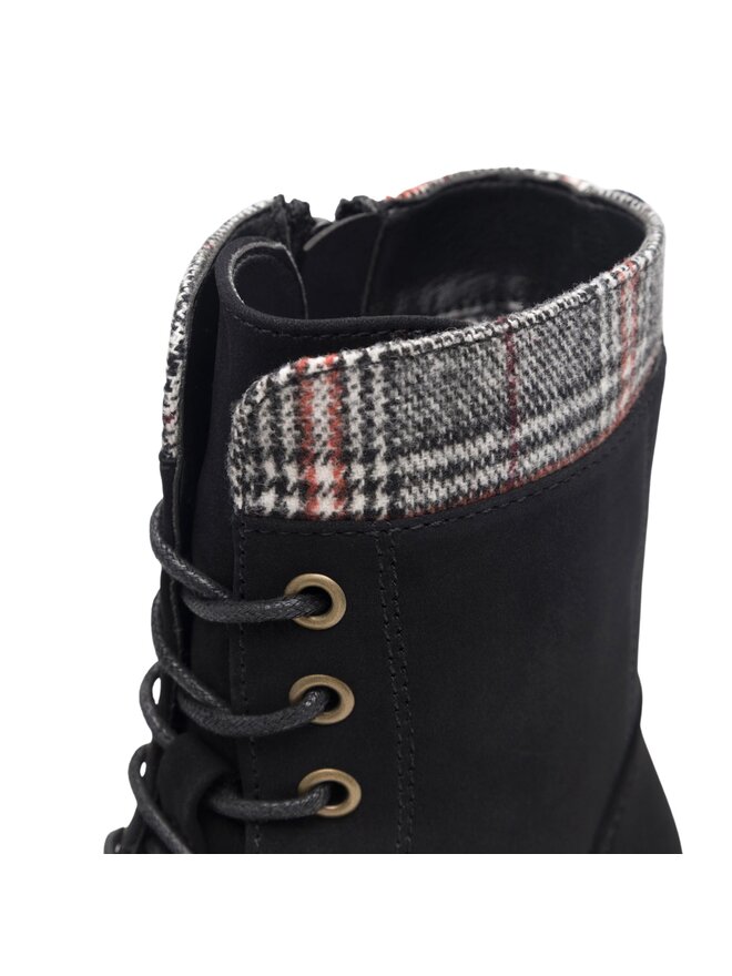 Clara Barson Schnürschuhe Clara Barson LORETTA WS6102-08 Schwarz