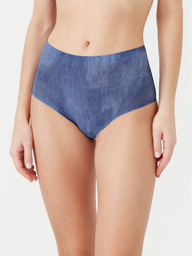 Chantelle Chantelle Класичні труси з високою талією Soft Stretch C11D70 Голубий