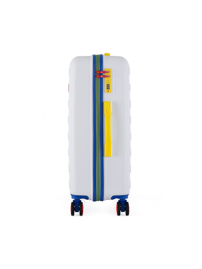 Semi Line Srednji kovček Semi Line T5842-2 Bela