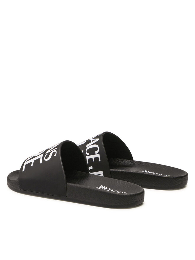 Versace Jeans Couture Παντόφλες Versace Jeans Couture 72YA3SQ6 Μαύρο