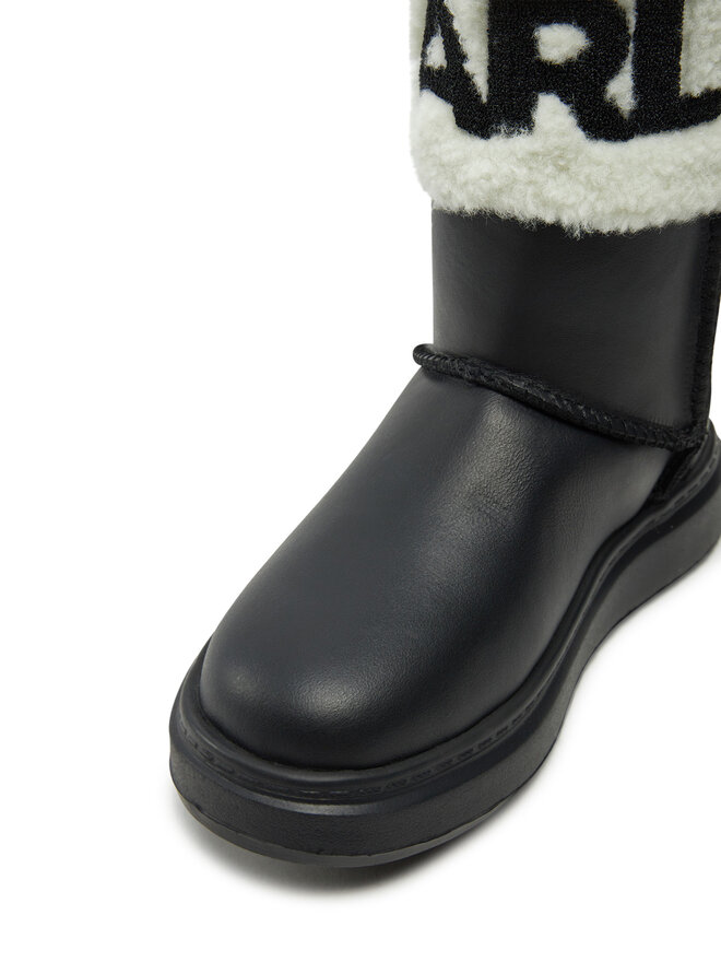 Karl Lagerfeld Kids Stiefeletten Karl Lagerfeld Kids Z30312 M Schwarz