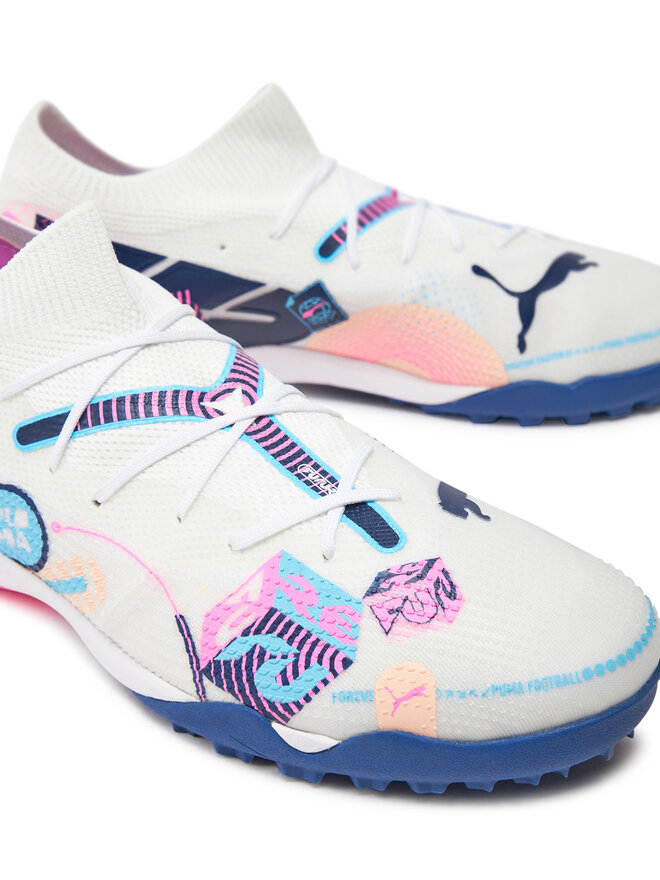 Puma Ghete pentru fotbal Puma FUTURE 7 MATCH VOL. UP TT 108075 01 Alb