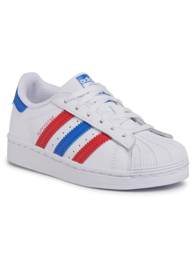 Chaussure adidas superstar rouge clearance