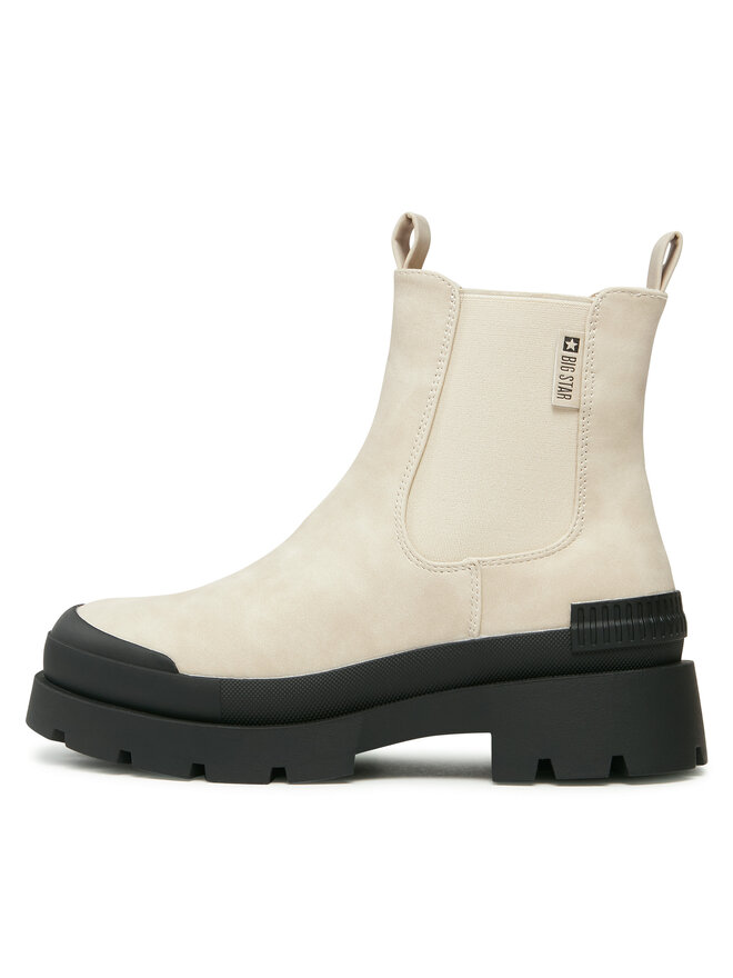 Big Star Shoes Bokacsizma Big Star Shoes MM274322 Bézs