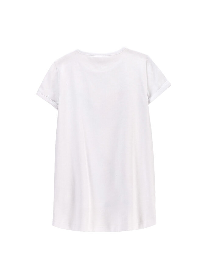 Coccodrillo Coccodrillo Marškinėliai WC5143203IGK Balta Regular Fit
