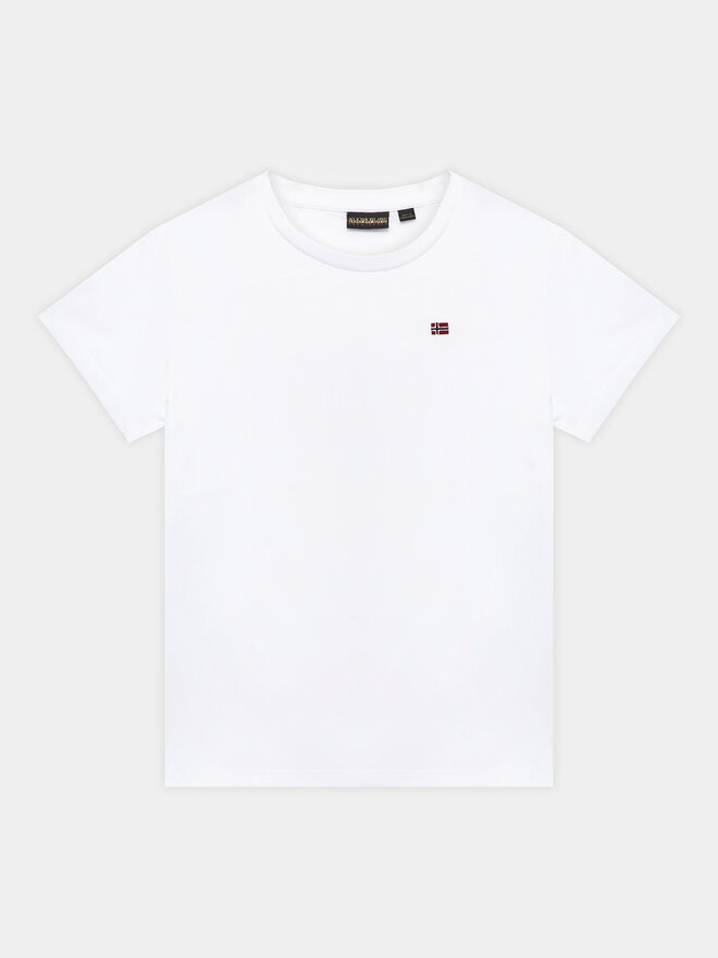 Napapijri Napapijri Camiseta NP0A4GEH D Blanco Regular Fit