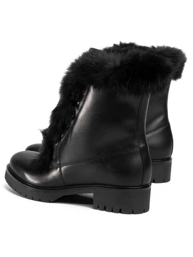 GINO ROSSI Schnürschuhe GINO ROSSI Donata DTI010-R78-E100-9900-F Schwarz