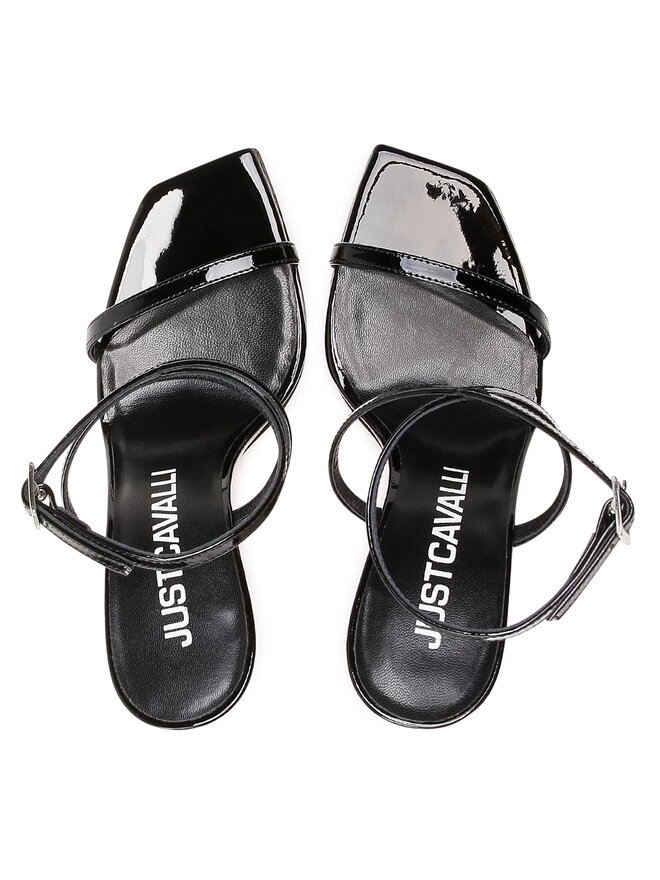 Just Cavalli Сандали Just Cavalli S09WP0108 Черен