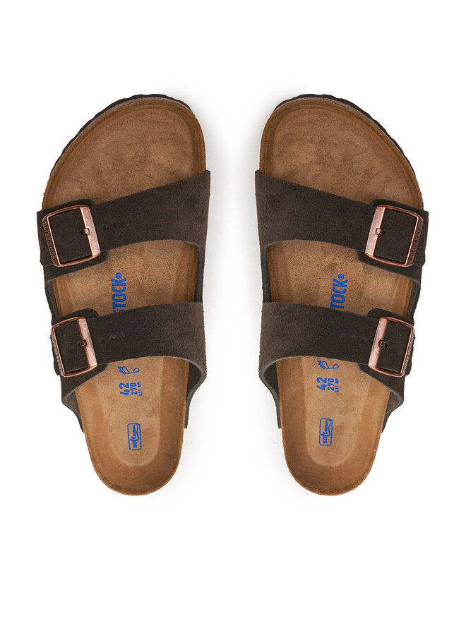 Pantoletten Birkenstock Arizona Bs 0951311 Braun eschuhe