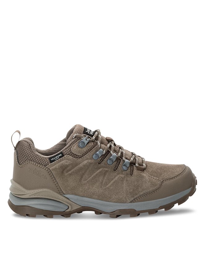 Jack Wolfskin Trekkingi Jack Wolfskin Refugio Texapore Low W 4050821 Brązowy