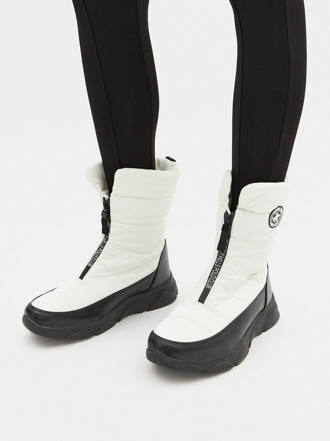 Bottes de neige Beverly Hills Polo Club GH 10414 Ecru chaussures
