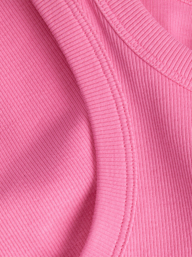 JJXX JJXX Felső 12224661 Rózsaszín Rib Fit