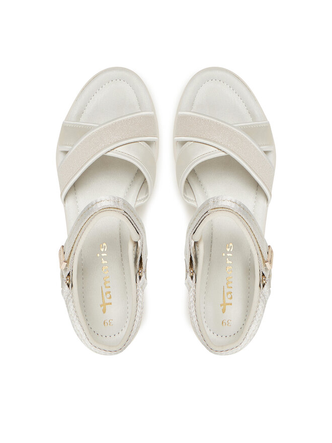 Tamaris Sandały Tamaris 1-28262-44 Biały