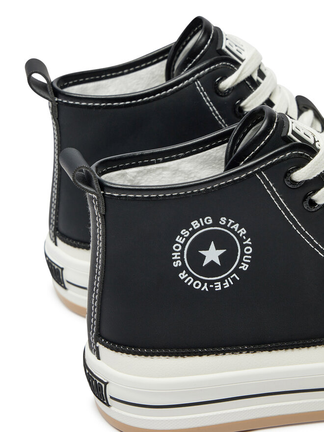 Big Star Shoes Кецове Big Star Shoes OO274062 Черен
