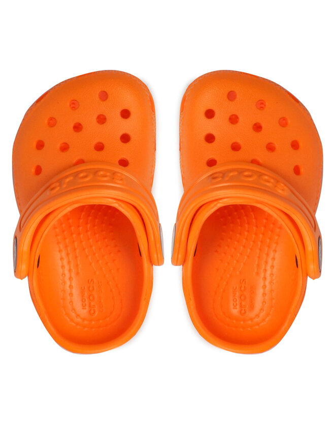 Crocs Klapki Crocs Classic Clog T 206990 Pomarańczowy