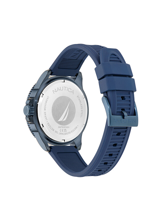Nautica Ρολόι Nautica Nct Windrose NAPWRF404 Μπλε