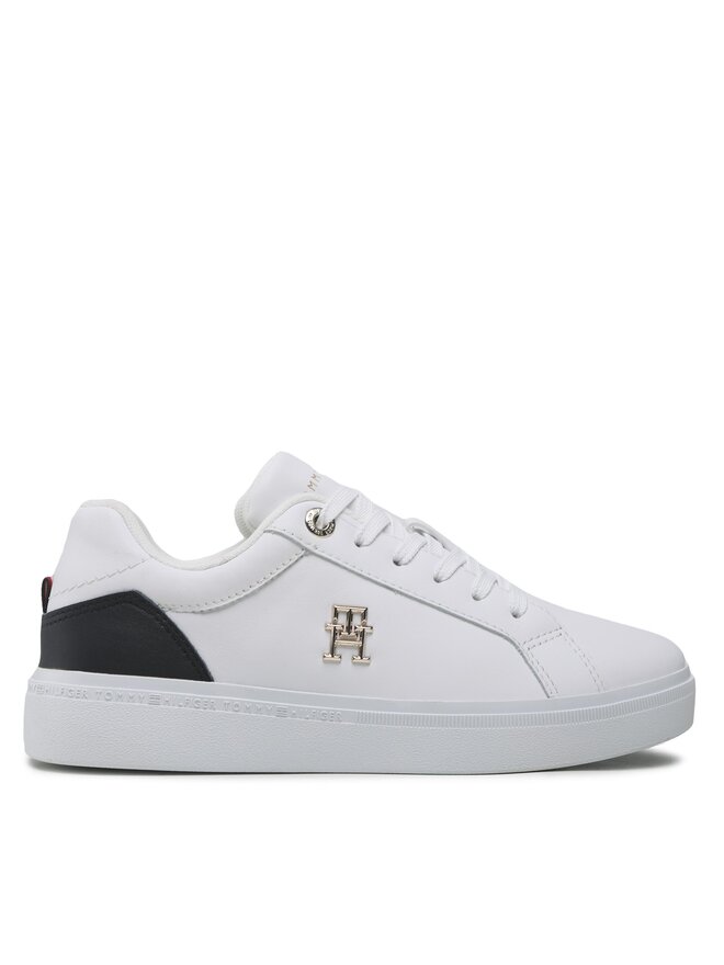 Tommy Hilfiger Sneakers Tommy Hilfiger Th Court Sneaker FW0FW06854 Weiß