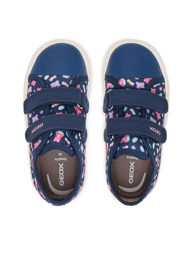 Geox Sneakers aus Stoff Geox B Gisli Girl B451MB 000AN C4435 S Bunt