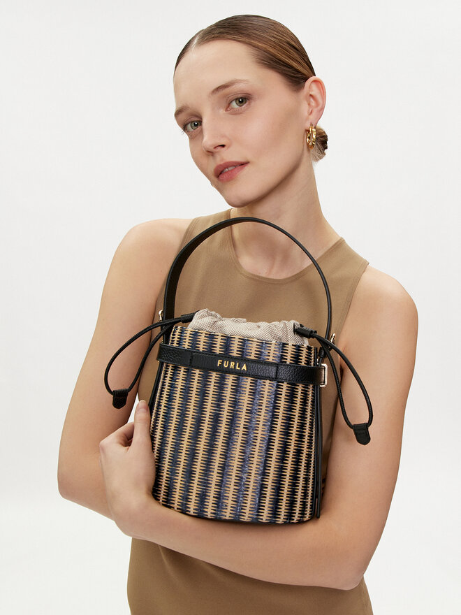 Furla Сумка Furla Giove Mini Bucket Bag WB01131-BX0472-TON00-1007 Чорний