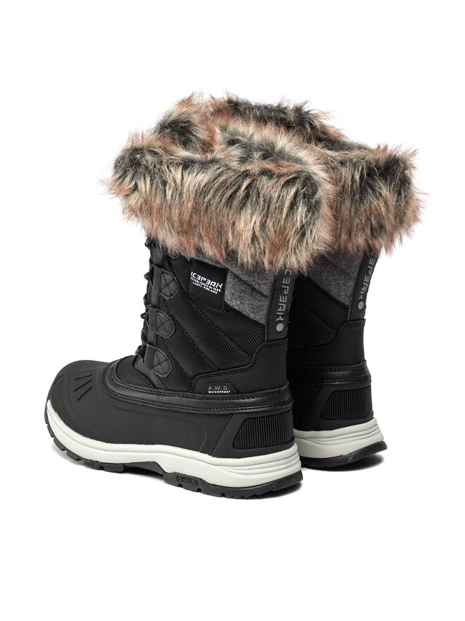 Icepeak Μπότες Χιονιού Icepeak Ansina 75261 100 I Μαύρο