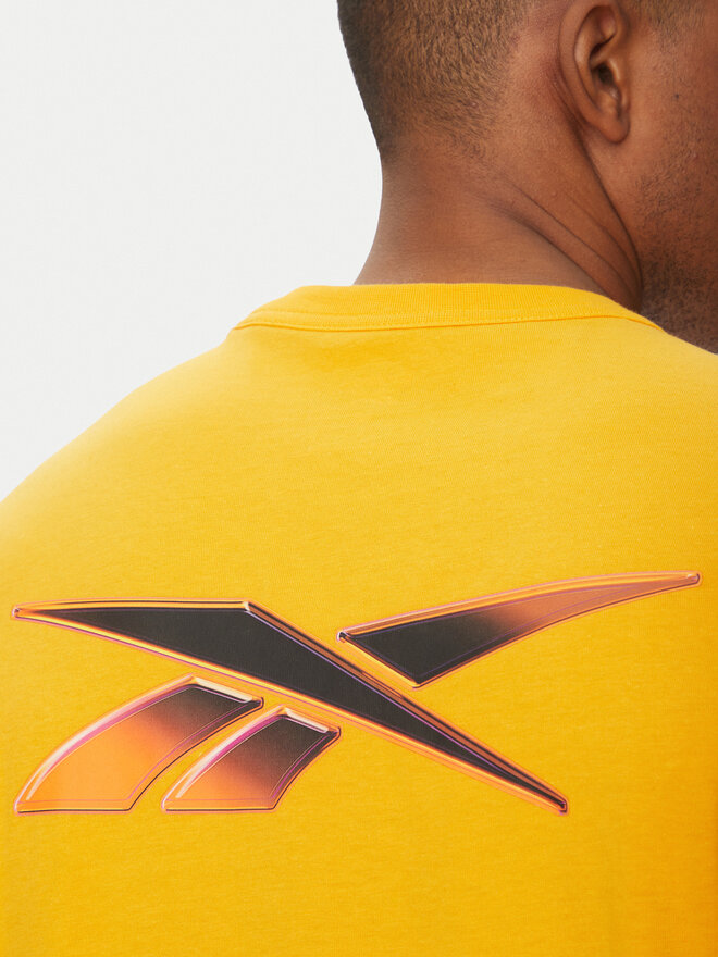 Reebok Reebok T-Shirt 100214894 Orange Regular Fit