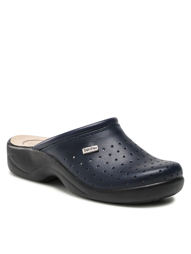 Mules sandales de bain Saniflex 641 10 Bleu marine chaussures