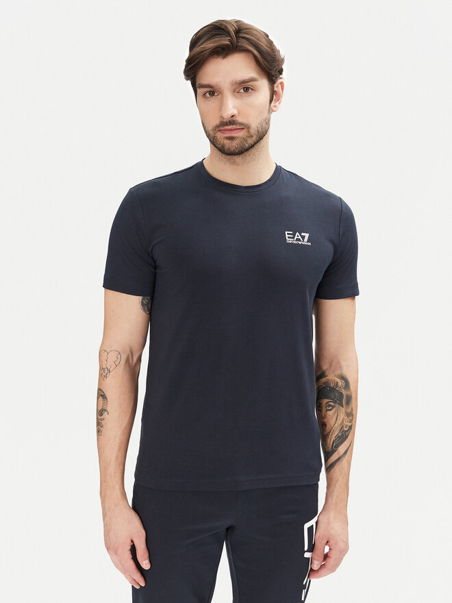 EA7 Emporio Armani EA7 Emporio Armani T-Shirt 8NPT26 PJVQZ 1562 Dunkelblau Regular Fit