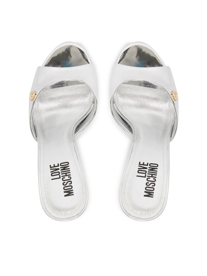 LOVE MOSCHINO Шльопанці LOVE MOSCHINO JA28209G0OJE090B Срібний