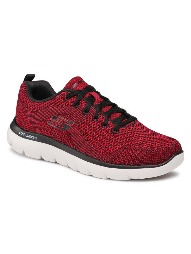 Sneakers Skechers Brisbane 232057 RDBK Bordeaux escarpe