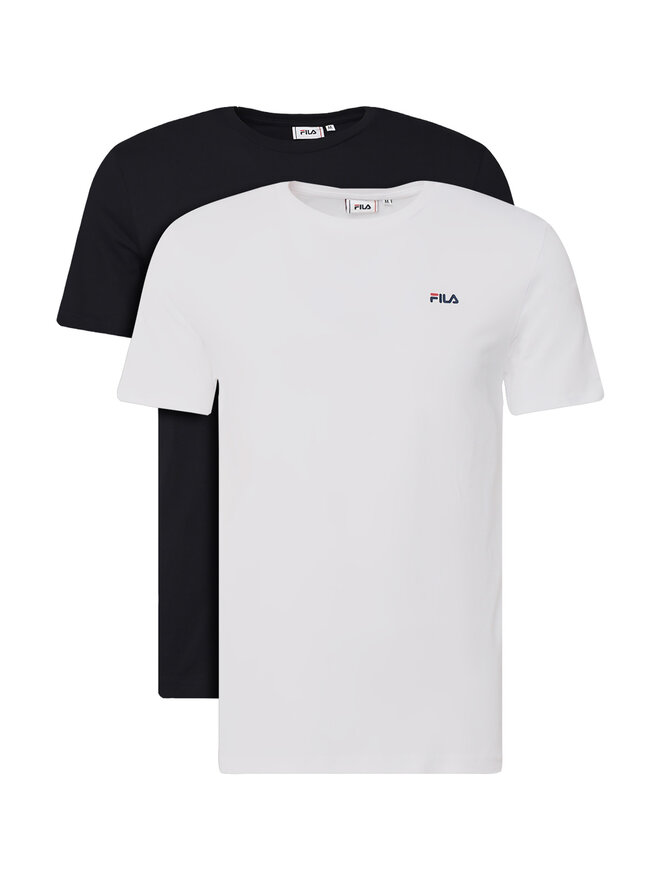 Fila Fila Set 2 majice FAM0083 Šarena Regular Fit