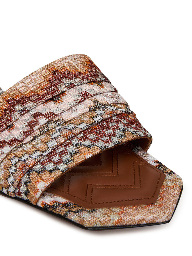 M Missoni Pantoletten M Missoni Gia MWF032_064 Bunt