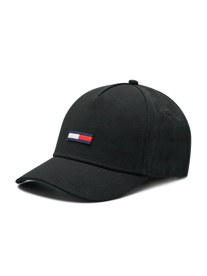 Tommy Jeans Kšiltovka Tommy Jeans Tju Flag Cap AU0AU00843 Černá