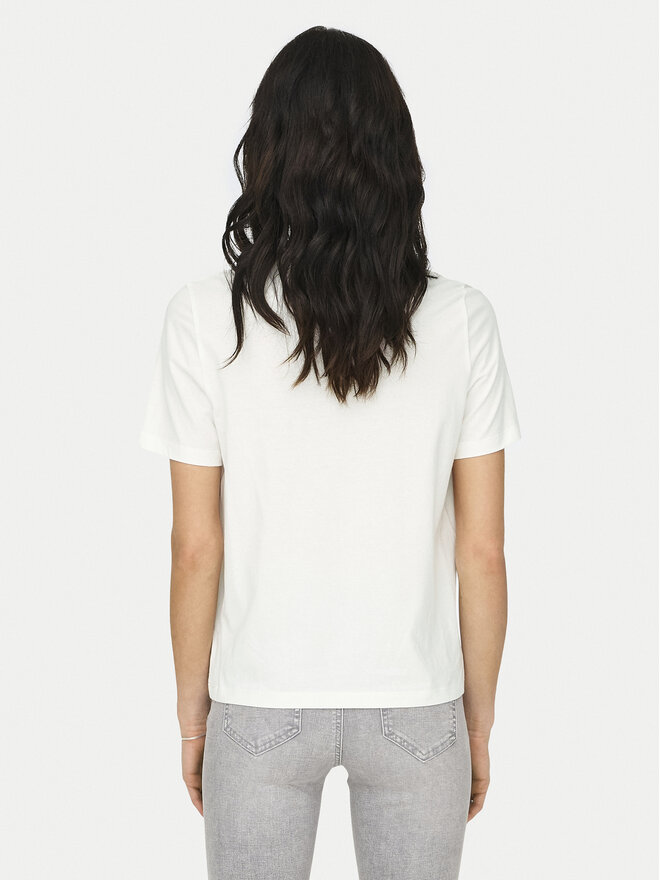 JDY JDY T-Shirt Molly 15311675 Λευκό Regular Fit