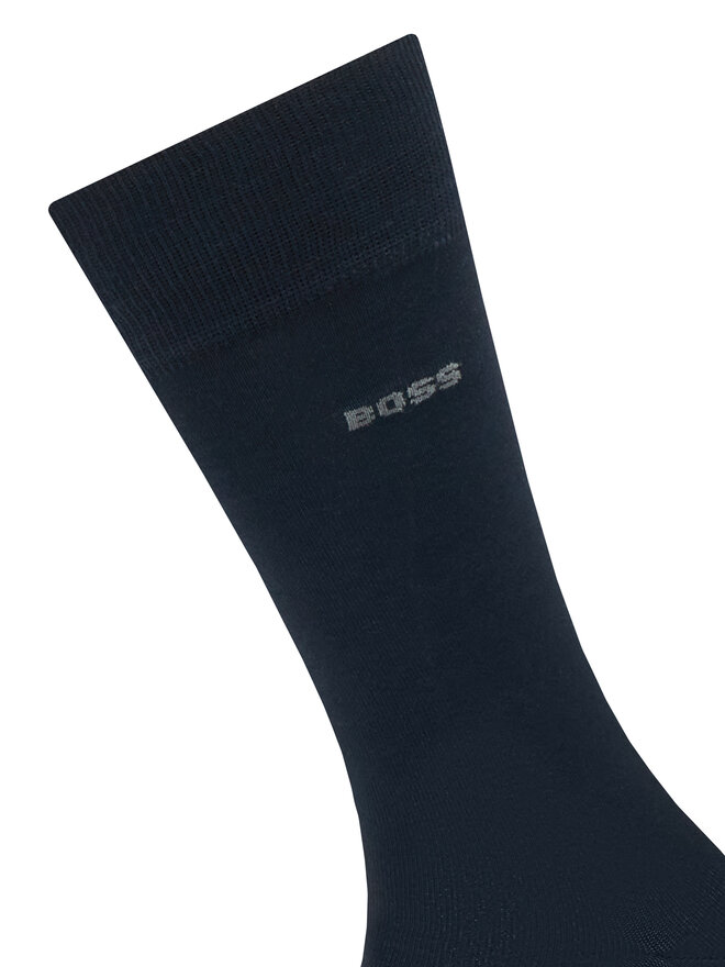 BOSS 2er-Set hohe Herrensocken BOSS 2P RS Tom 50534901 Dunkelblau