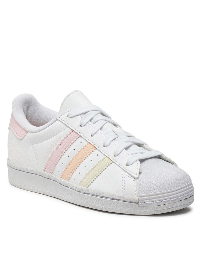 adidas Sneakersy adidas Superstar Kids IF3570 Biela