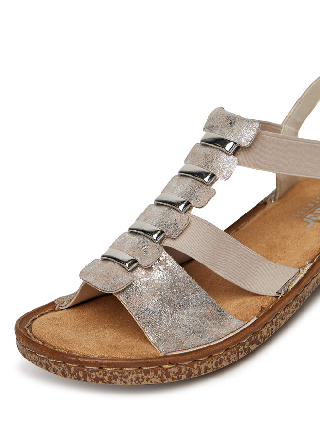 Rieker Szandál Rieker 62850-90 Szürke