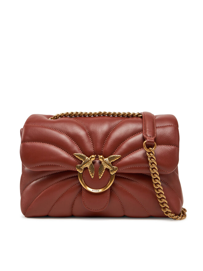 PINKO Kabelka PINKO Love Puff Classic Cl AI 24-25 PLTT 100038 A1EX Hnědá