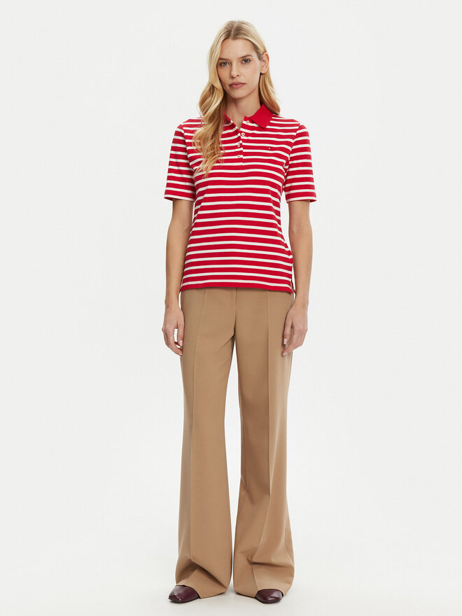 Tommy Hilfiger Tommy Hilfiger Поло 1985 WW0WW43224 Червоний Regular Fit