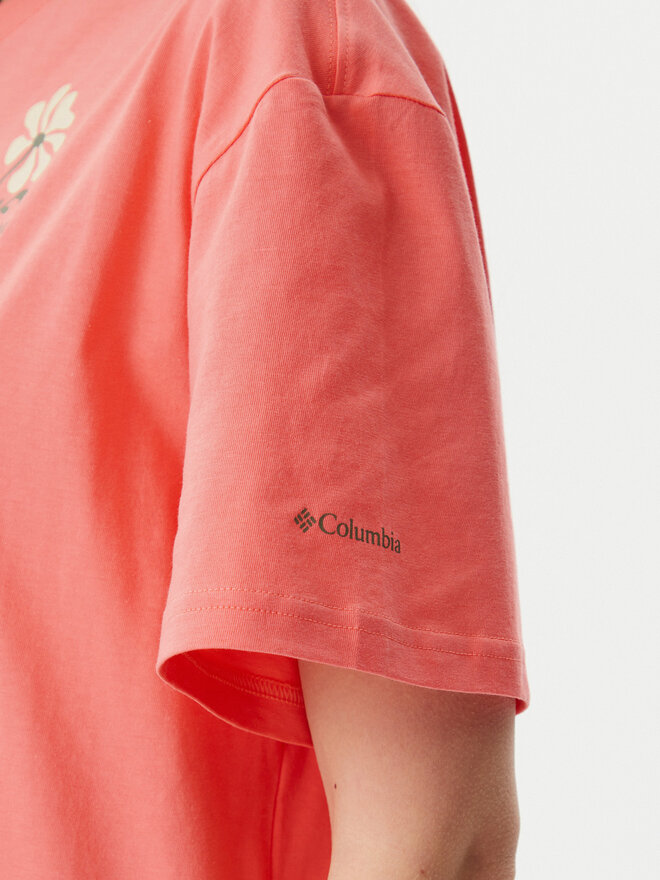 Columbia Columbia Póló Rolling Bend™ Graphic 2120031 Rózsaszín Oversize