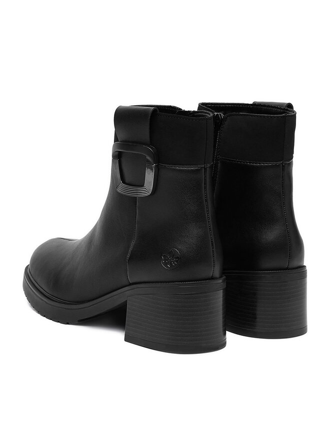 Rieker Škornji Rieker CEO-Y5253-00 Črna